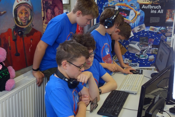 BSZ ET Dresden - Sprechfunkkontakt zur ISS 2018