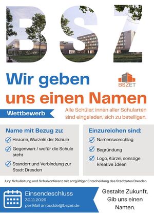 Namensgebung neue Schule