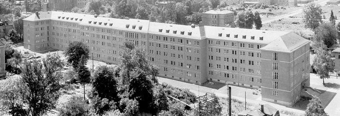Vorgeschichte BSZET - 1961 Internat Hofseite